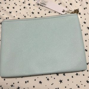 Sky Vegan leather pouch